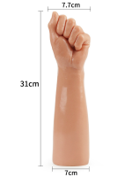 Censan 12 İnç Yumruk King Size Realistic Bitch Fist - Görsel 4