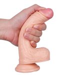 Censan 19CM Ten Rengi Vantuzlu Dildo - Görsel 2