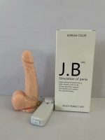 CENSAN 360 Derece Dönebilen Titreşimli Kumandalı 15,7cm Realistik Vibratör - Görsel 2