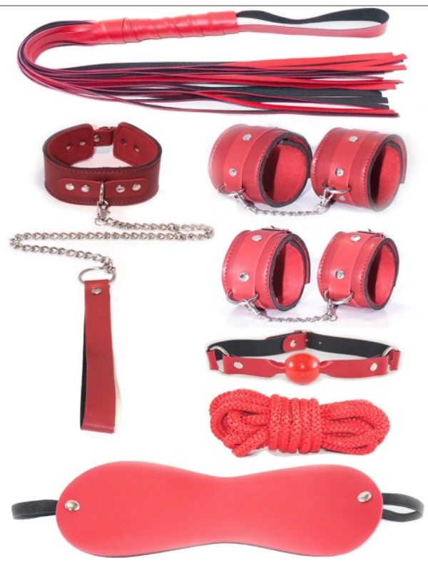 censan-7-parca-fetis-esaret-seti-kirmizi-594844-1 Censan 7 Parça Fetiş Esaret Seti Kırmızı - Görsel 1
