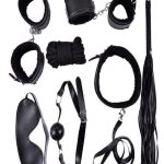 Censan 7 Parça Fetiş Esaret Seti Siyah