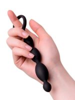 CENSAN Anal Boncuk S Silikon Siyah 19,5cm - Görsel 3