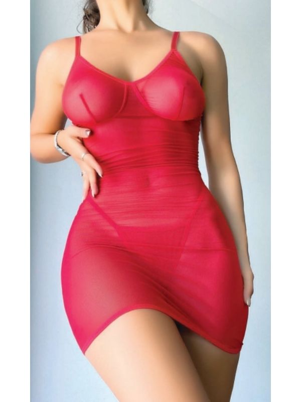 censan-arkasi-ip-detayli-fantazi-cekici-mini-gecelik-570514-1 Censan Arkası İp Detaylı Fantazi Çekici Mini Gecelik - Görsel 1