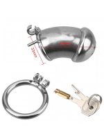 Censan BDSM Paslanmaz Çelik Penis Kafesi ModelNo1 - Görsel 3