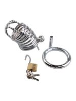 Censan BDSM Paslanmaz Çelik Penis Kafesi ModelNo3 - Görsel 4