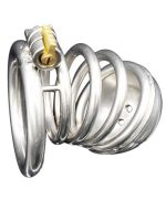 Censan BDSM Paslanmaz Çelik Penis Kafesi ModelNo6 - Görsel 2