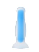 CENSAN Beyond Kyle Glow Gece Parlayan Anal Plug , Silikon, Şeffaf, 10 cm