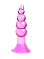 Censan Boğumlu Anal Plug Karışık Renklerde 11 cm - Görsel 2