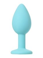Censan Brilliant Anal Plug beyaz kristalli 7 cm 26 g - Görsel 2