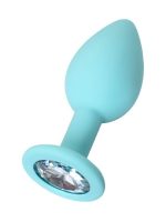 Censan Brilliant Anal Plug beyaz kristalli 7 cm 26 g - Görsel 3