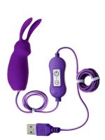 CENSAN Bunny Mini Vibratör Mor - Görsel 2