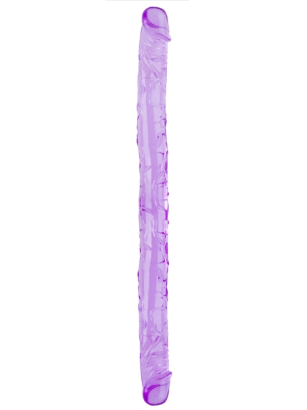 censan-cift-tarafli-esnek-dildo-34-cm-gercekci-dokulu-mor-renk-1281678-1 Censan Çift Taraflı Esnek Dildo 34 cm – Gerçekçi Dokulu Mor Renk - Görsel 1
