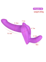 Censan Çift Uçlu Ayarlanabilir Strapon - Görsel 2
