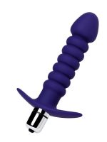 Censan Condal anal vibratör suya dayanıklı Mor, 14 cm