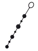 CENSAN Coron Anal Boncuk Silikon Siyah 35,9cm