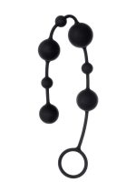 CENSAN Coron Anal Boncuk Silikon Siyah 35,9cm - Görsel 3