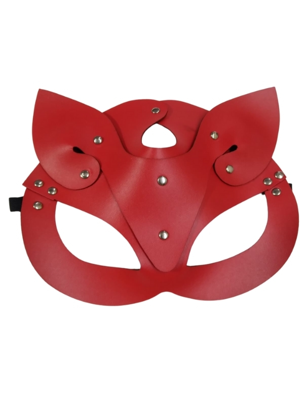 censan-deri-kedi-kiz-maskesi-kirmizi-1314800-1 Censan Deri Kedi Kız Maskesi Kırmızı - Görsel 1