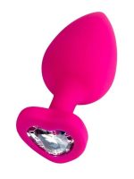 Censan Diamond Heart Anal Plug Pembe 9,5 - Görsel 4