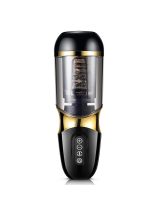 Censan Dönebilen İleri Geri Hareketli Otomatik Mastürbatör Siyah