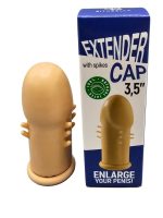 CENSAN Extender Cap Sitabella Penis Klıfı, 3.5 inç, antenli, lateks - Görsel 3
