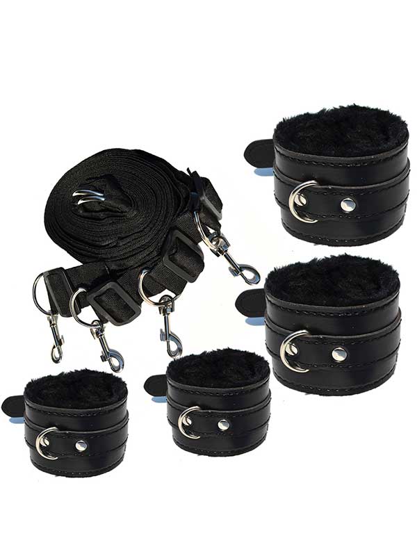 censan-fetis-fantezi-yatak-kelepce-seti-10395-1 Censan Fetiş Fantezi Yatak Kelepçe Seti - Görsel 1