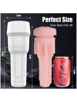 Censan FoxShow MEIPER M310 Erkek Mastürbatör Kupası – TPE + ABS | Tıbbi Silikon | Su Geçirmez | 600g - Görsel 3