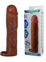 Censan Gerd Gerçek Hissiyatlı Uzatıcı Penis Kılıfı Brown - Görsel 2
