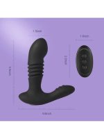 Censan İleri Geri Hareketli Kumandalı Anal Prostat Vibratörü - Görsel 2