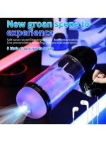 Censan İnleme Sesli ve Titreşimli Otomatik Modern Suni Vajina Mastürbatör – 7 Modlu Dönebilen, USB Şarjlı - Görsel 5