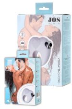 Censan Jos Moys Titreşimli Beyaz Penis Halkası - Görsel 5