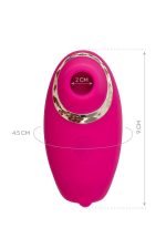 Censan Jos Nimka Emiş ve Dil Uyarımlı Pembe Vibratör - Görsel 2