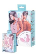 Censan Jos Vita Titreşimli Vajınal Set Pembe 8,5 ve 8 cm Vibratör - Görsel 5