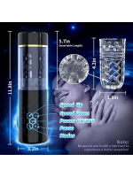 Censan Kablosuz Elleri Serbest Bırakan Erkek Mastürbatörü – 10 Otomatik İleri Geri ve Dönen Mod, Ayarlanabilir Vantuz Taban, 3D Dokulu İç Kılıf - Görsel 2