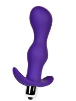 CENSAN Kamet Anal Vibro Plug Beden L  mor 14 cm - Görsel 3