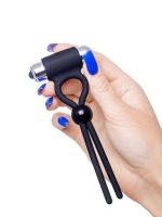 Censan Kement Ect Model silikon siyah 14 cm Penis Halkası - Görsel 5