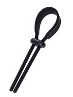 Censan Kement Keb Model silikon siyah 14 cm Penis Halkası