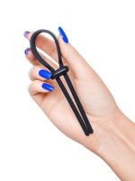 Censan Kement Keb Model silikon siyah 14 cm Penis Halkası - Görsel 5