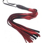 Censan Kırmızı Deri Kırbaç