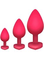 Censan Kırmızı Kalpli Anal Set