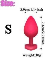 Censan Kırmızı Kalpli Anal Set - Görsel 3