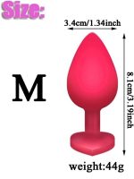 Censan Kırmızı Kalpli Anal Set - Görsel 4