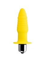 Censan Lancy Anal Plug Sarı,11 cm - Görsel 2