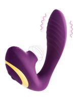 Censan L'EROİNA Mave Vakumlu Vibratör mor - Görsel 2