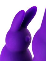 Censan Madby Tavşan Vibratör mor 18 cm - Görsel 4