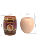 Censan Madeira Fıçı Şeklinde Yumurta Mastürbatör - Görsel 2