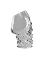 Censan Matlas Boşalmayı Geciktirici ve Performans Artırıcı Penis Kılıfı Beyaz - Görsel 2