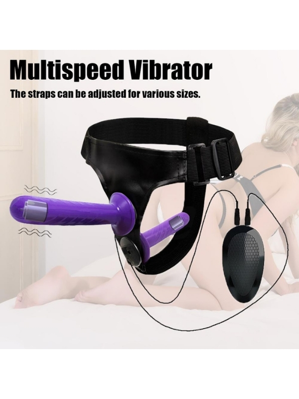 censan-mor-double-dong-titresimli-belden-baglamali-cift-tarafli-bisex-dildo-vibrator-1278538-1 Censan Mor Double Dong Titreşimli Belden Bağlamalı Çift Taraflı Bisex Dildo Vibratör - Görsel 1