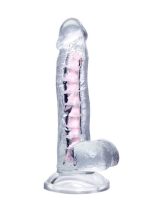 CENSAN  Paret Kıkırdaklı Jel Dildo 18 cm