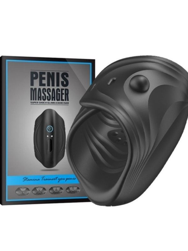 censan-penis-massager-super-shock-glans-exerciser-titresimli-masturbator-1127293-1 Censan Penis Massager Super Shock Glans Exerciser Titreşimli Mastürbatör - Görsel 1