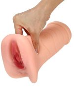 Censan Realistic Pussy Xenia Suni Vajina Anal Mastürbatör - Görsel 4